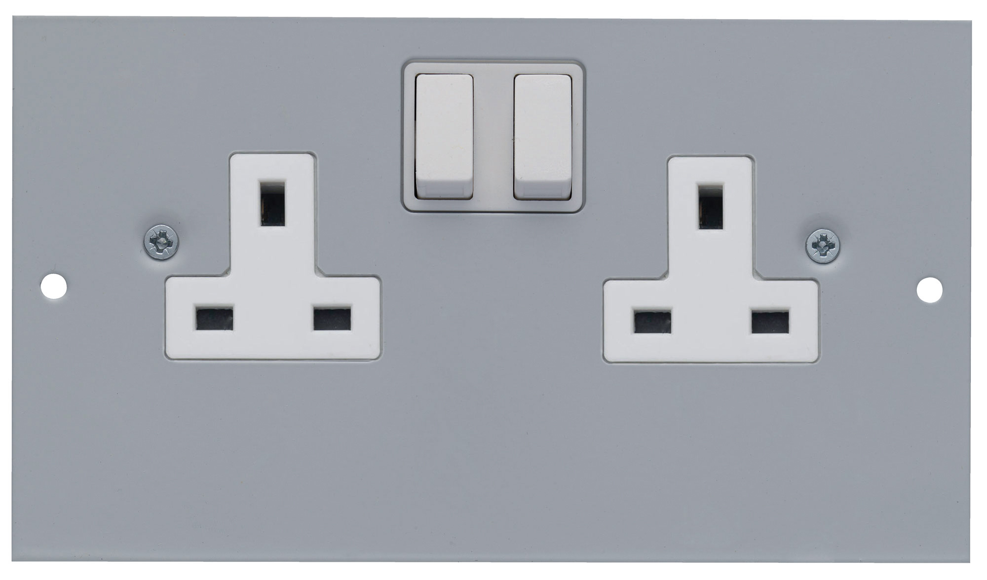 1 Twin 13A Switched Socket